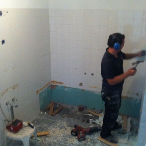 Renovatie badkamer / toilet 