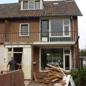 Renovatieproject Zeilstraat, Sneek (2-onder-1-kapwoning)